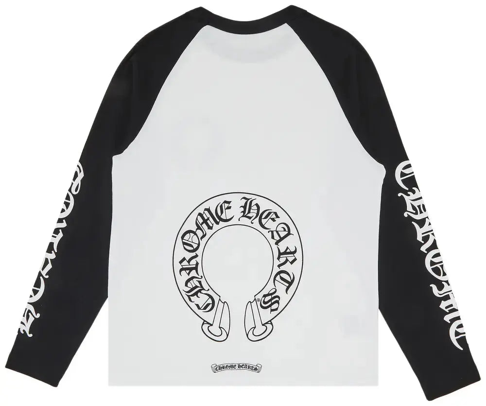 T-Shirt Manche Longue Chrome Heart Noir