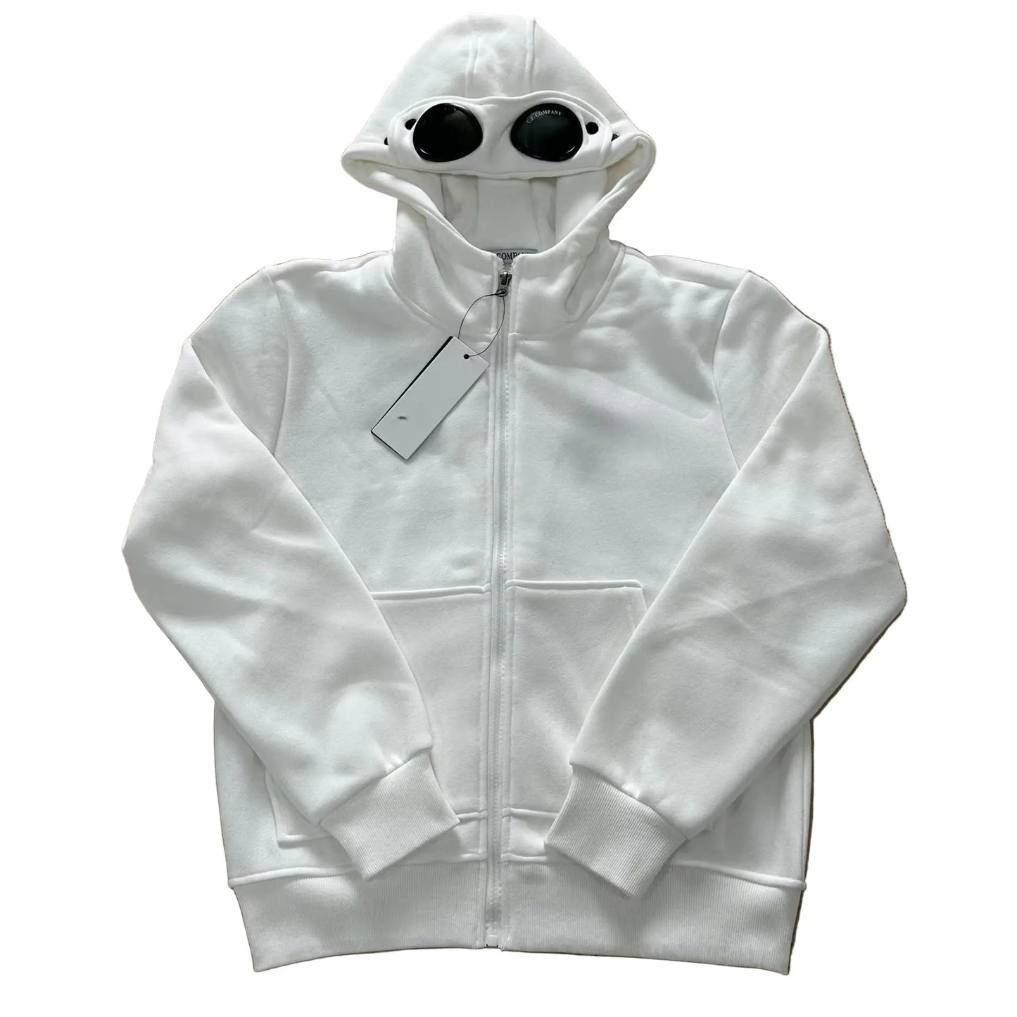 Gilet C.P Company Avec Lunette Blanc
