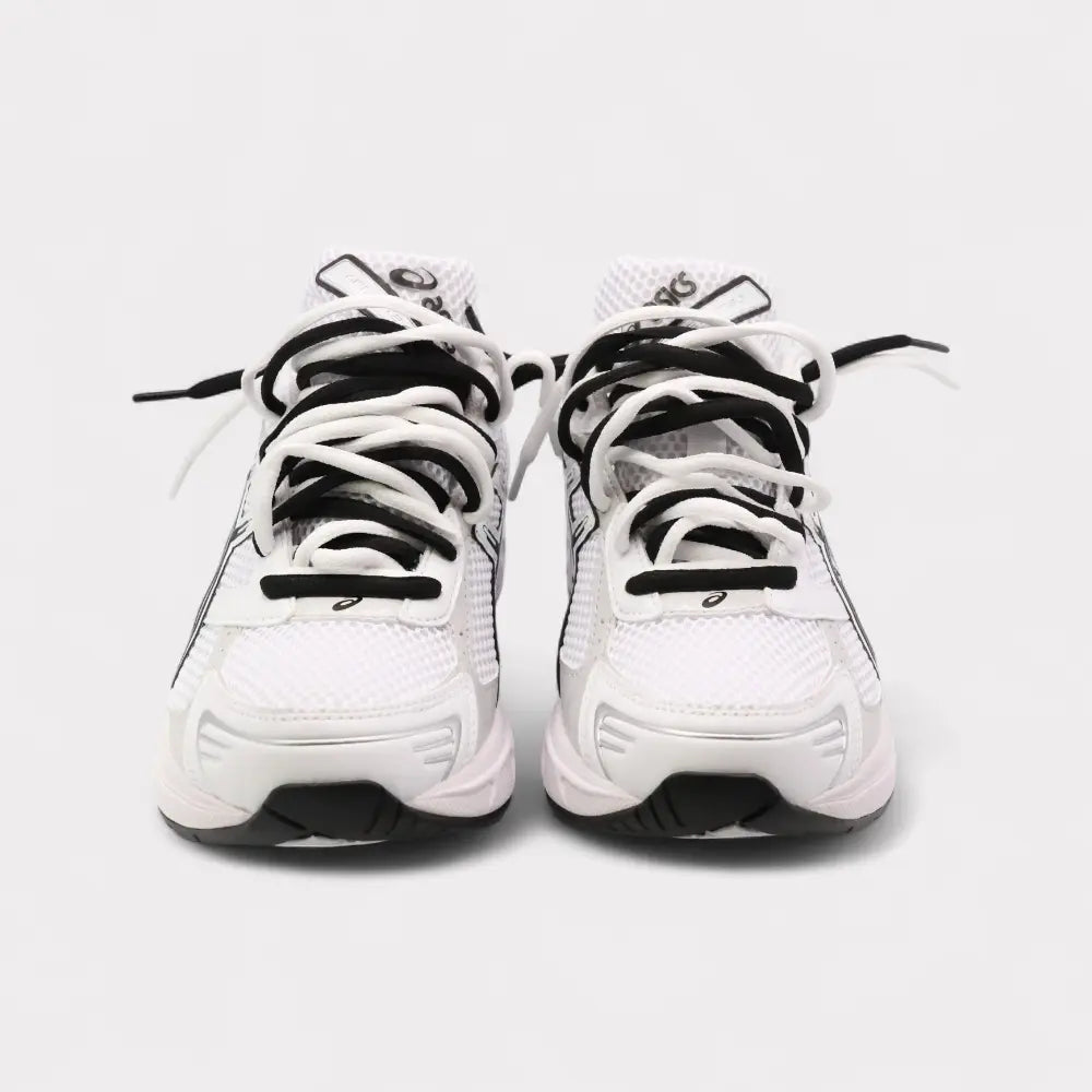 GEL-1130 White Black - Double Laces