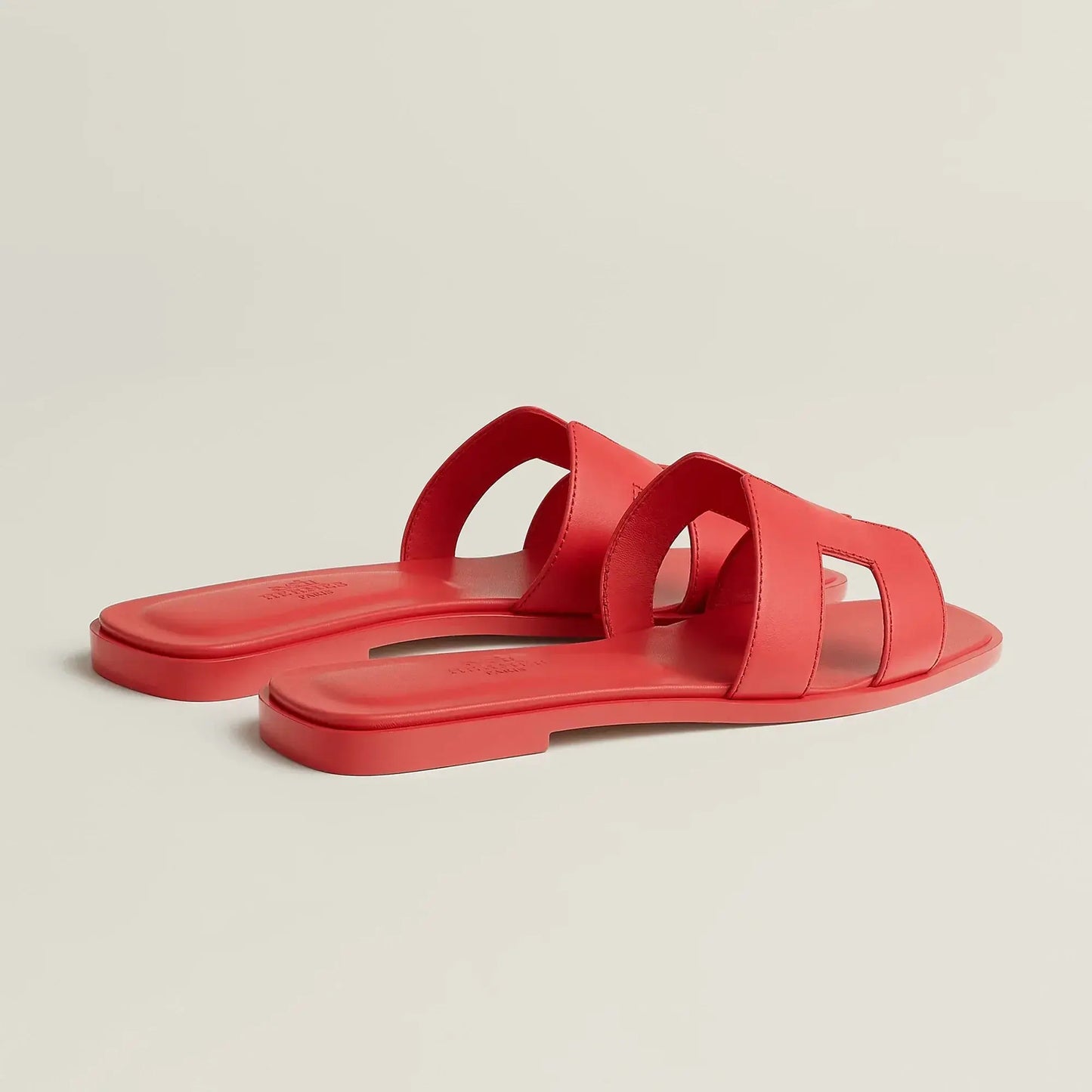 Sandales Oran Rose Vermillon