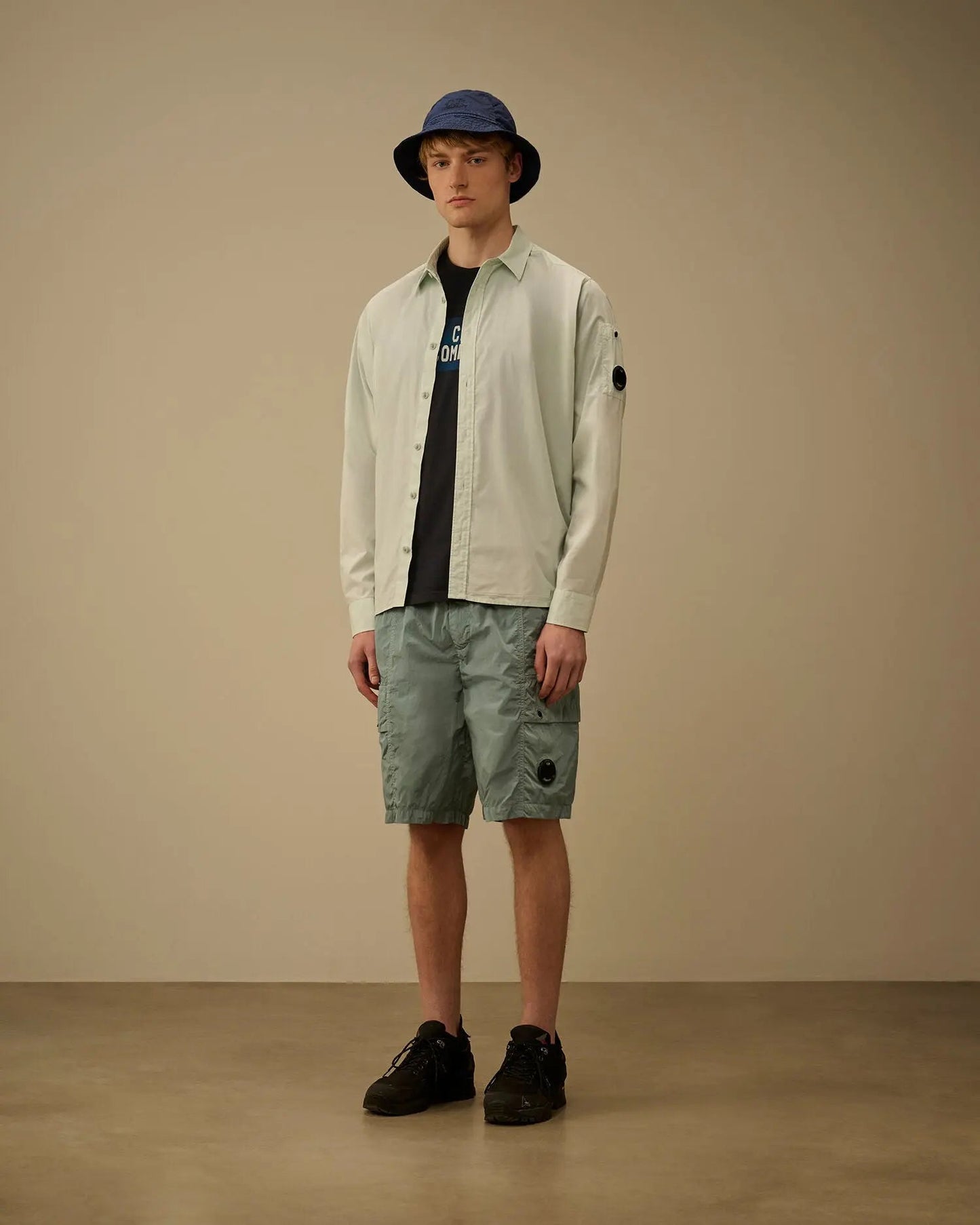 Short CP Company silver blue