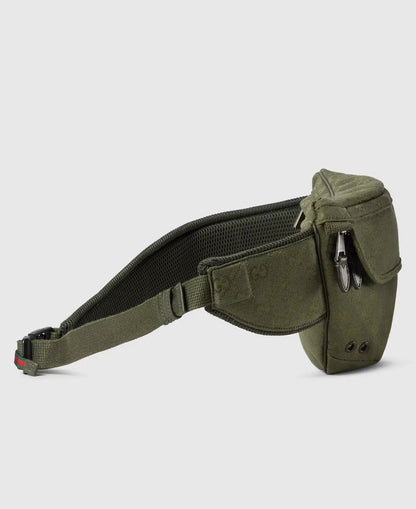 Sac ceinture en toile GG grand format