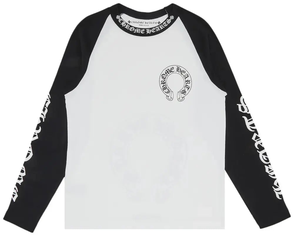 T-Shirt Manche Longue Chrome Heart Noir