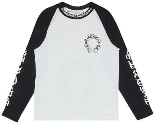 T-Shirt Manche Longue Chrome Heart Noir