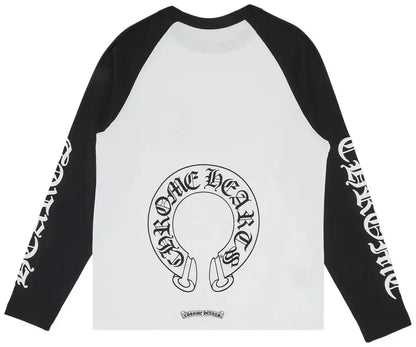 T-Shirt Manche Longue Chrome Heart Noir