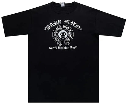 T-Shirt Chrome Heart Noir