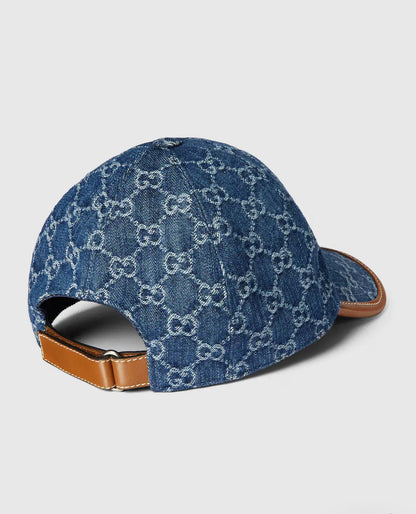 Casquette en denim GG