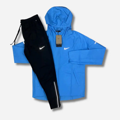 Ensemble survêtement running Bleu