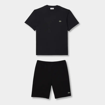 Ensemble short/t-shirt Lacoste Noir