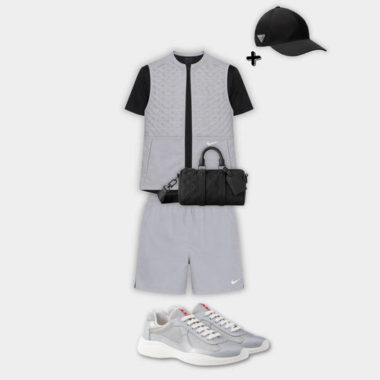 Outfit Therma Fit Gris + Casquette Offerte