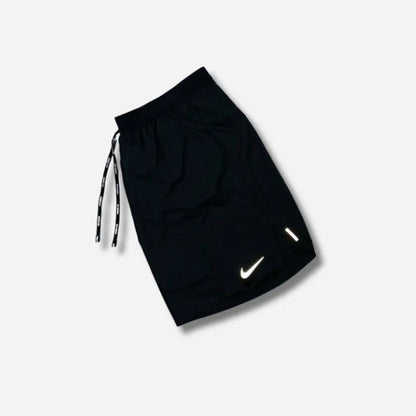 Ensemble short/t-shirt running Noir
