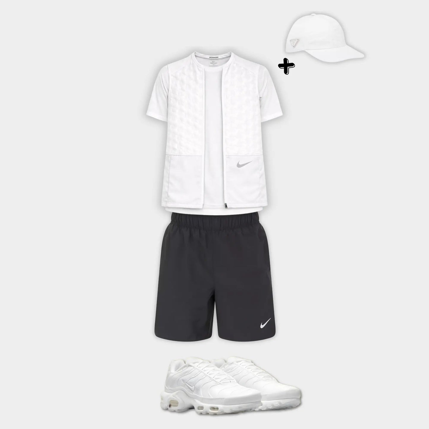 Outfit Therma Fit Blanc + Casquette Offerte