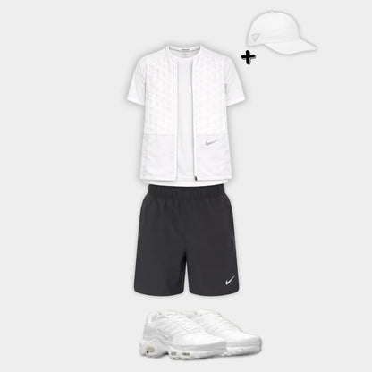 Outfit Therma Fit Blanc + Casquette Offerte