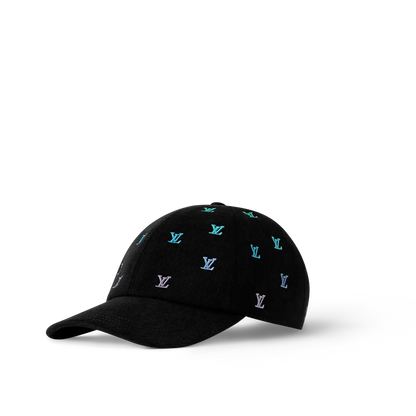 Casquette LV Blason Shading Denim