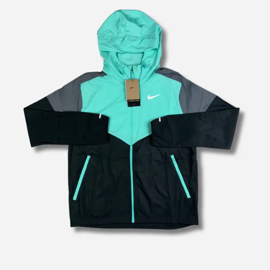 Ensemble survêtement running Bleu turquoise