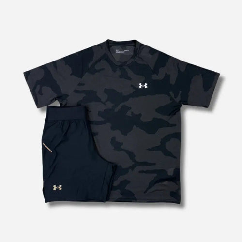 Ensemble short/t-shirt Under Armour Noir