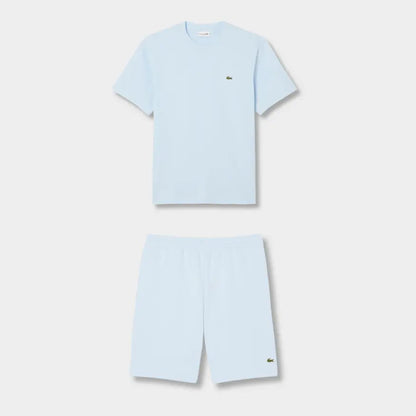 Ensemble short/t-shirt Lacoste Bleu pâle