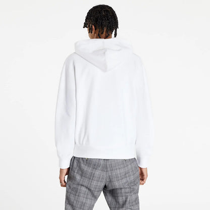 Sweat zippé CDG Avec Capuche Blanc