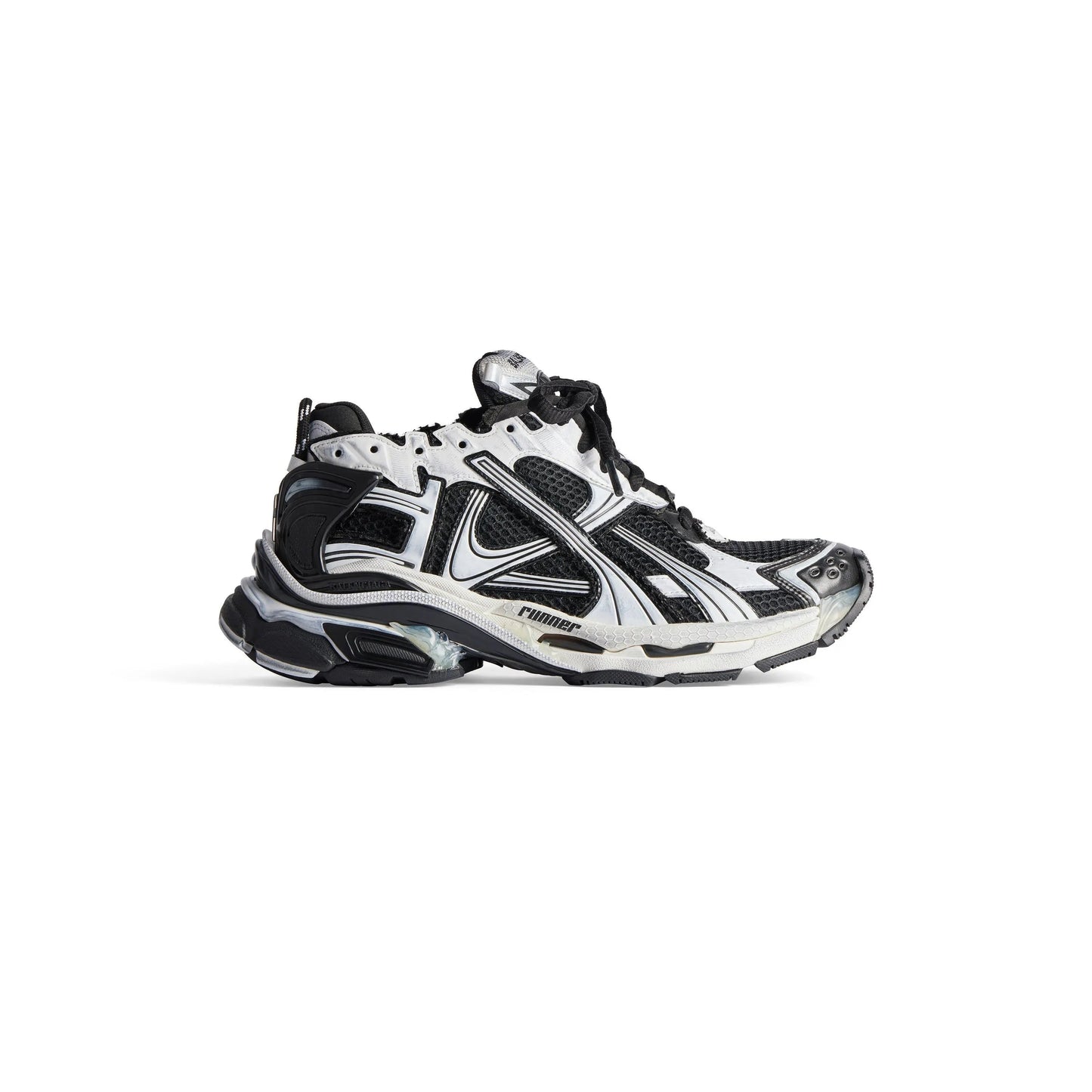 Balanciaga Runner Noir Et Blanc