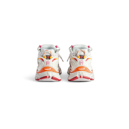 Balanciaga Runner Blanc Orange Rose Et Rouge