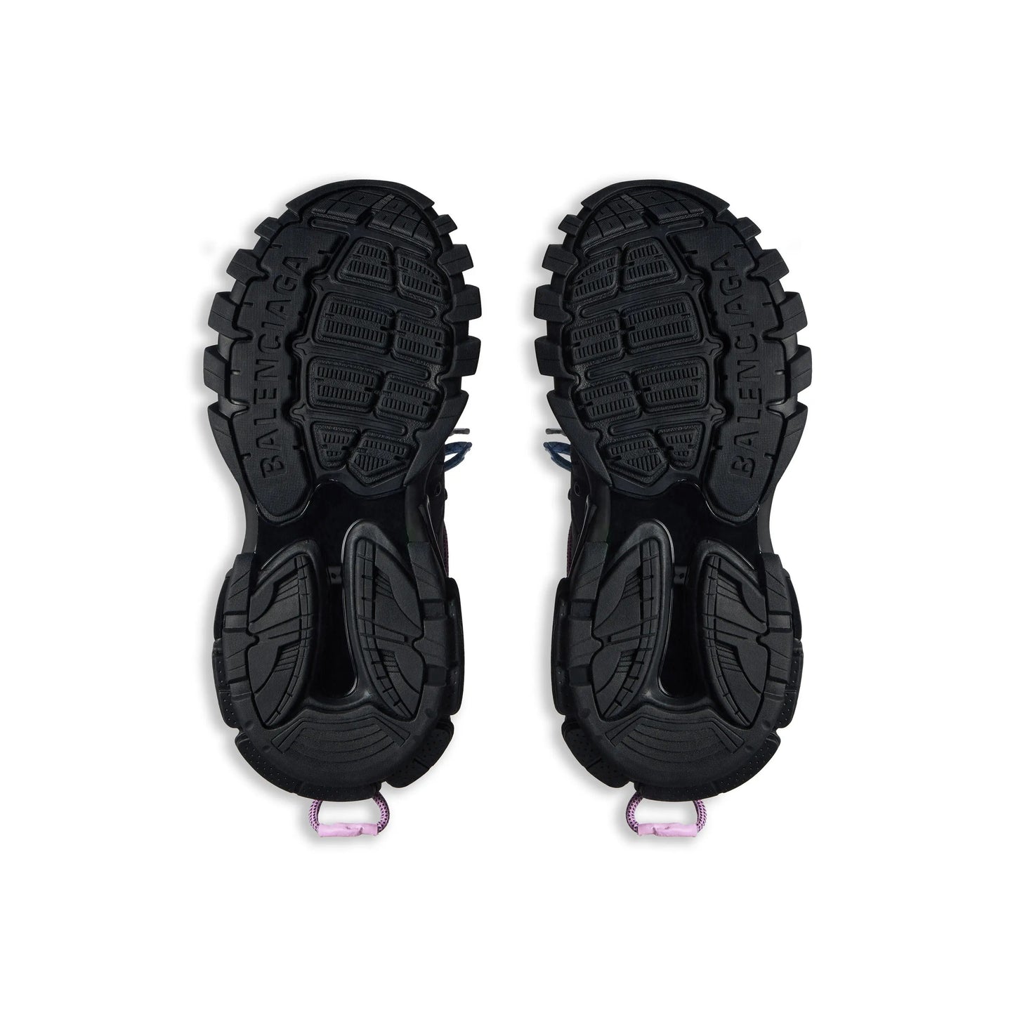Balanciaga Track Noir Avec Laces Rose Et Bleue