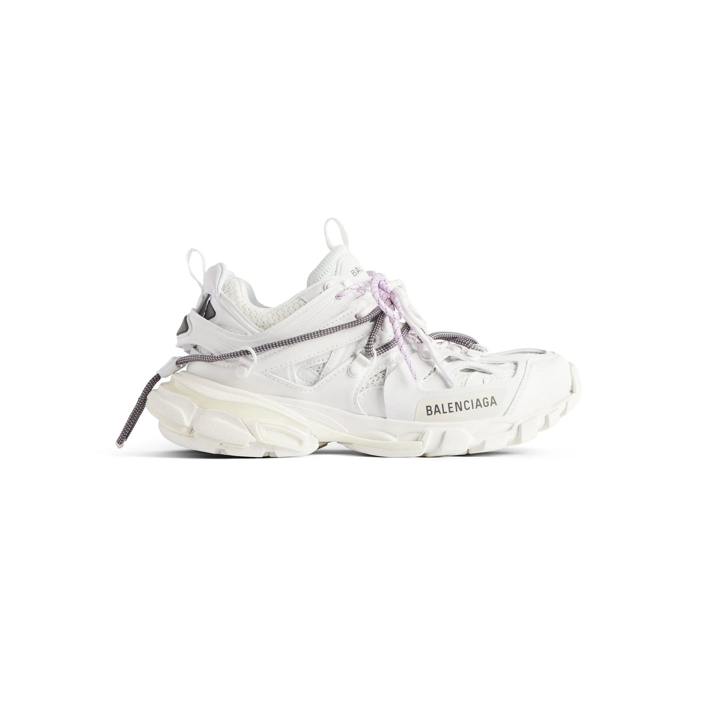 Balanciaga Track Blanc Avec Laces Blanche et Lilas