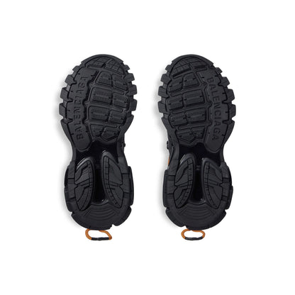 Balanciaga Track Avec Laces Noire Et Orange
