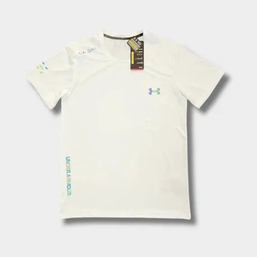 Ensemble short/t-shirt Under Fluo Blanc