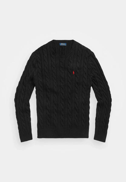 Pull Ralph Lauren En Laine Noir