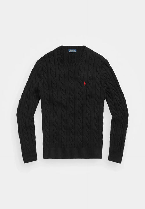 Pull Ralph Lauren En Laine Noir