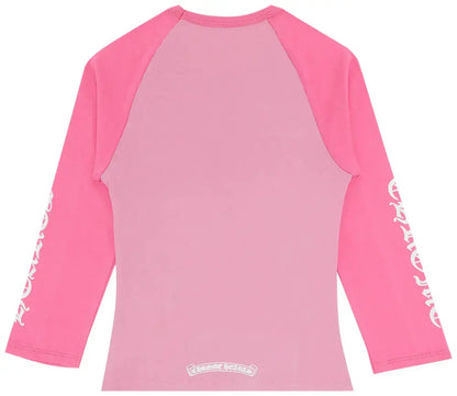 T-Shirt Manche Longue Chrome Heart Rose