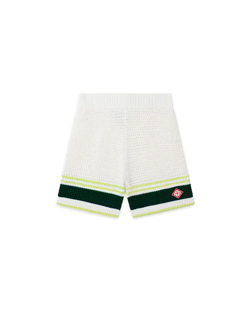 TENNIS CROCHET SHORTS - Casablanca (2)