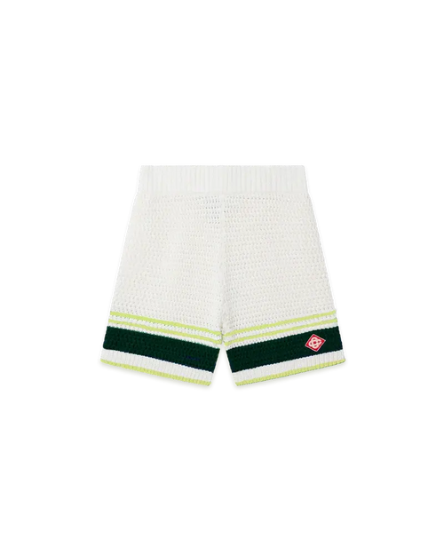 TENNIS CROCHET SHORTS - Casablanca (2)