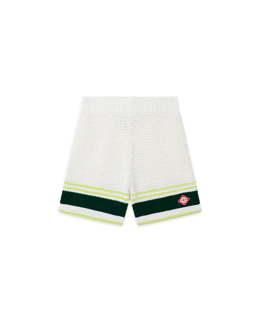 TENNIS CROCHET SHORTS - Casablanca (2)