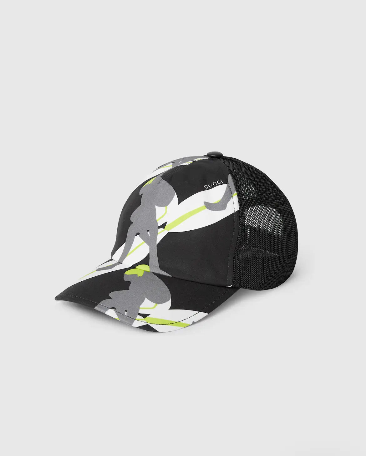 Casquette en toile de coton imprimée