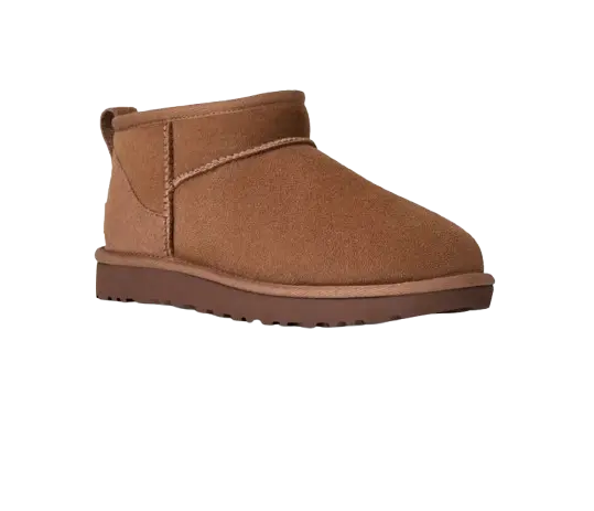 UGG Femme Botte Classic Ultra Mini Marron