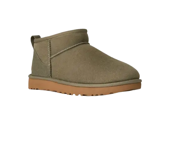 UGG Femme Botte Classic Ultra Mini Vert