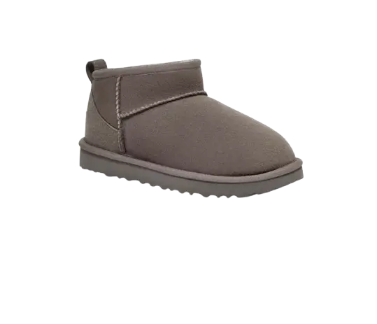 UGG Femme Botte Classic Ultra Mini Gris