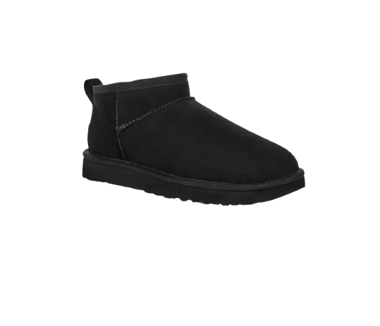 UGG Femme Botte Classic Ultra Mini Noir