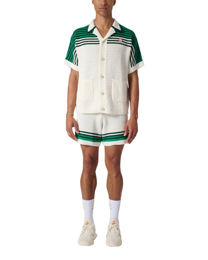 Tennis Crochet Shorts - Casablanca