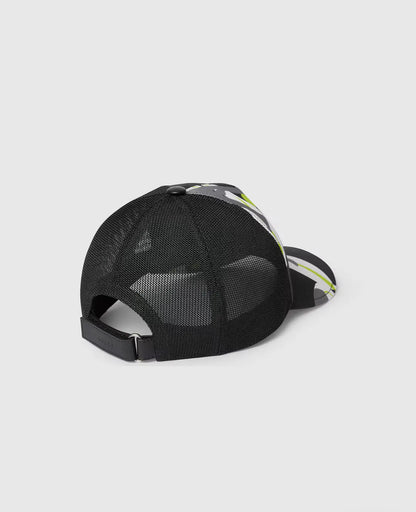 Casquette en toile de coton imprimée