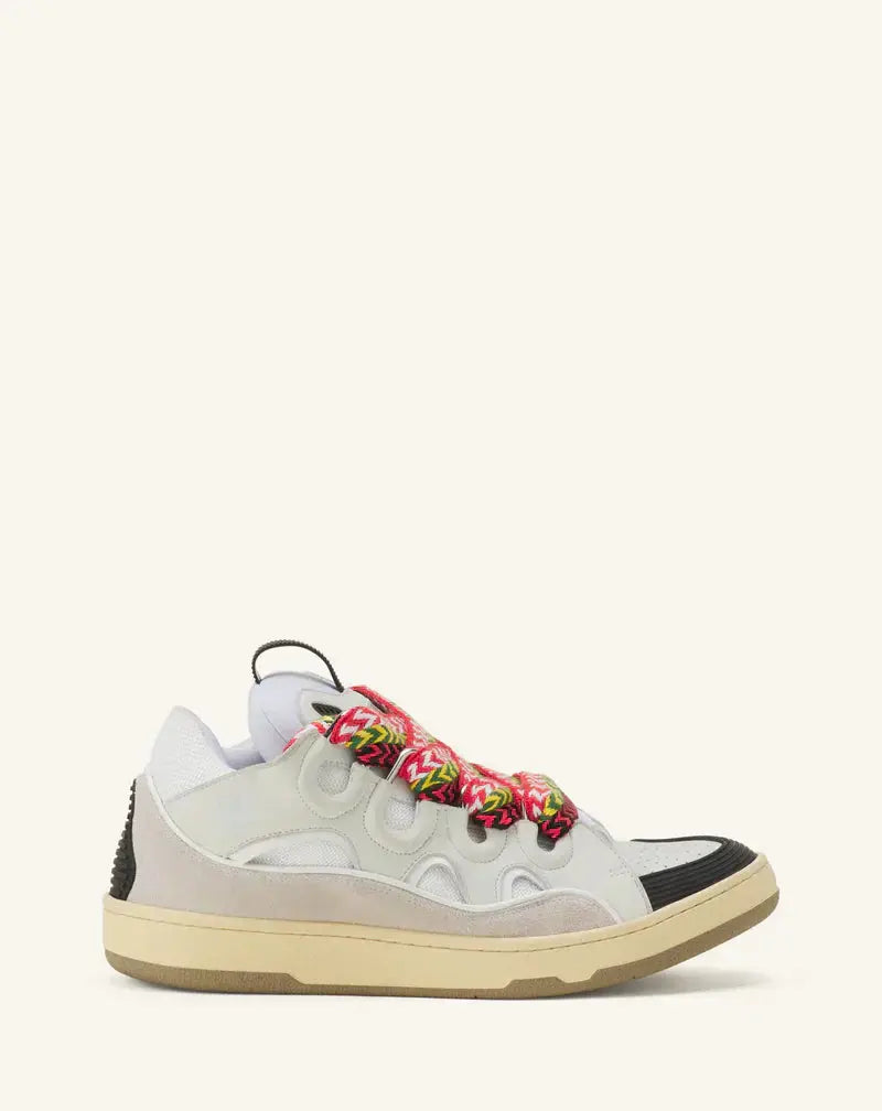 Lanvin Curb Blanc Et Multicolore