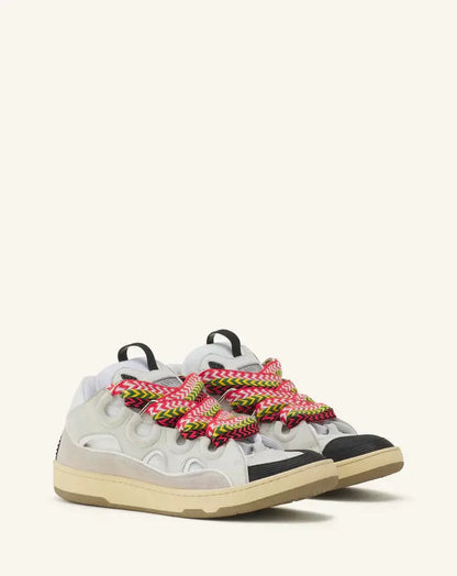 Lanvin Curb Blanc Et Multicolore