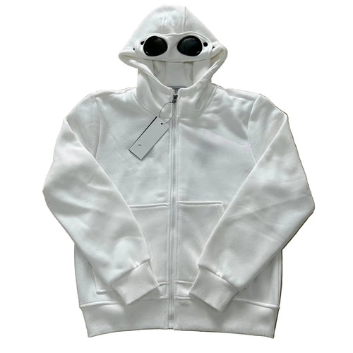 Gilet C.P Company Avec Lunette Blanc