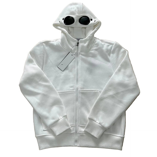 Gilet C.P Company Avec Lunette Blanc