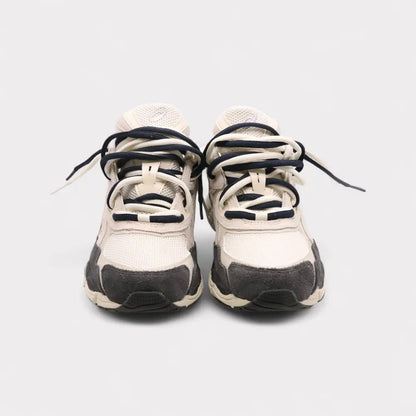 GEL-NYC White Smoke Grey - Double Laces