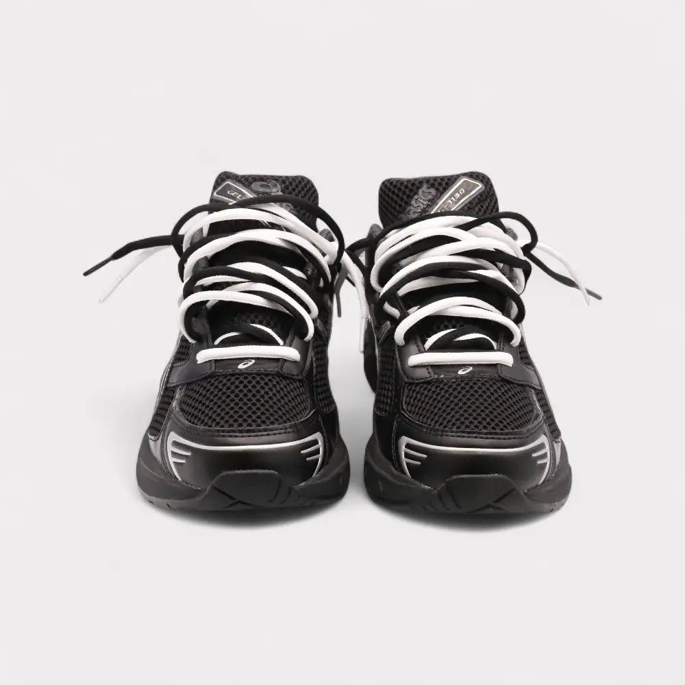 GEL-1130 Black Pure Silver - Double Laces
