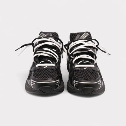 GEL-1130 Black Pure Silver - Double Laces