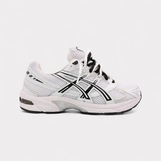 GEL-1130 White Black - Double Laces