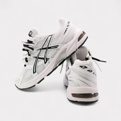 GEL-1130 White Black - Double Laces